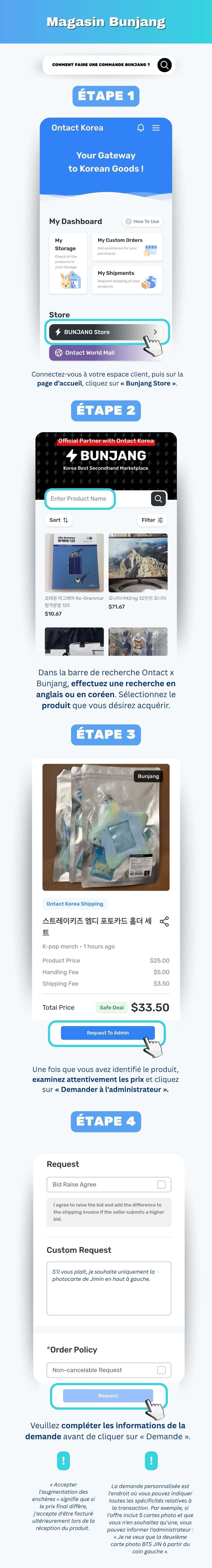 Parcourir les articles coréens d'occasion dans la Ontact Korea Bunjang Store