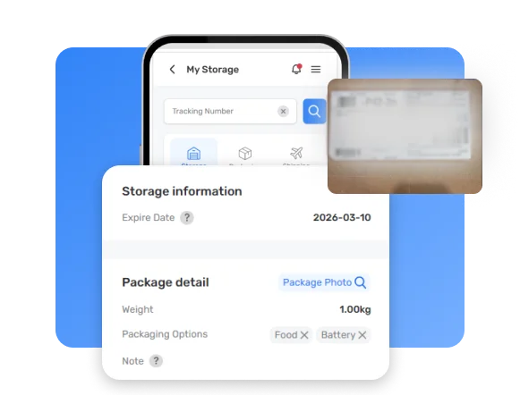 Storage Information Screenshot